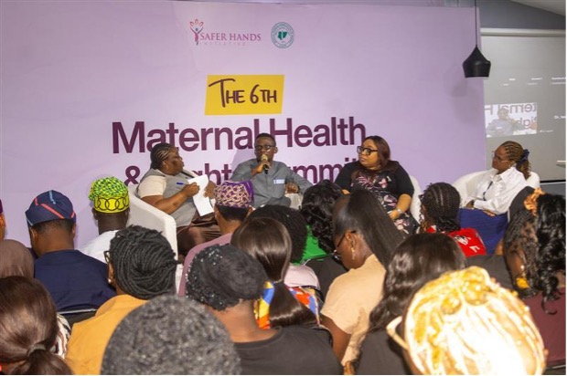 The Project Aisha consortium panel at the 6th Maternal Health Summit, Lagos